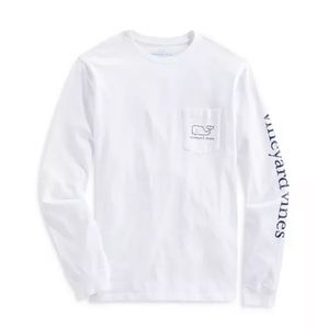 Vineyard Vines long sleeved garment dyed vintage whale tee